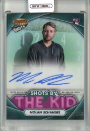 2024 Topps Bowman's Best Nolan Schanuel #TKA-NS RC Best Shots by The Kid Autographs【215/250】 Angels
