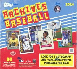 MLB 2024 TOPPS ARCHIVES COLLECTOR'S BOX