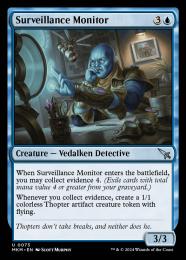 【MKM】【ENG】【Foil】《偵察監視員/Surveillance Monitor》