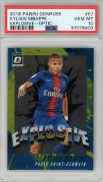 [PSA10] 2018-19 Panini Donruss	Kylian Mbappe	Explosive Optic #E7
