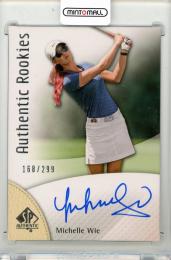 2014 UPPER DECK SP Authentic Michelle Wie Autograph #111 RC【168/299】