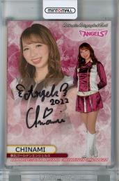 BBM チアリーダー 華 2022  CHINAMI 直筆サインカード 16/90