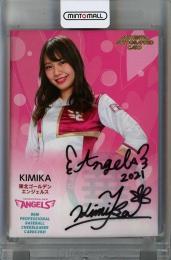 BBM チアリーダー 華 2021  KIMIKA 直筆サインカード 78/90