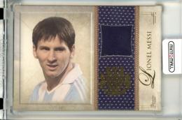 2013 Futera World Football Unique Lionel Messi #MEM16 The Archive Memorabilia【109/195】 Argentina