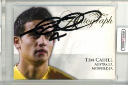 2011 Futera World Football Unique Tim Cahill Autographs【25/50】 Australia