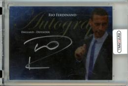 2013 Futera World Football Unique Rio Ferdinand Autographs【30/55】 England