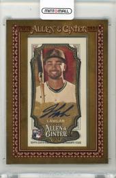 2024 TOPPS Allen and Ginter Jordan Lawlar Framed Mini Autographs #MAJL Arizona Diamondbacks