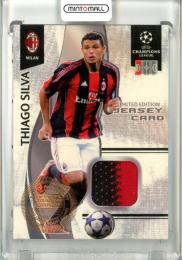 2010-11 Panini UEFA Champions League Thiago Silva Jerseys Milan