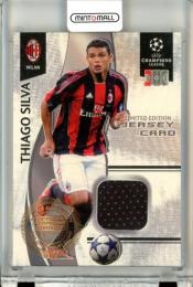 2010-11 Panini UEFA Champions League Thiago Silva Jerseys Milan