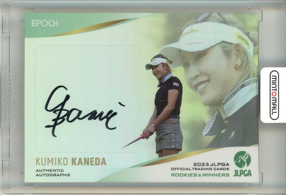 ミントモール / MINT 立川店 / 2023 EPOCH JLPGA 女子ゴルフ ROOKIES u0026 WINNERS 金田久美子 直筆サインカード  パラレル版 3/5