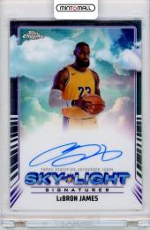 2024-2025 TOPPS Chrome Lebron James #SLS-LBJ AUTO Los Angeles Lakers