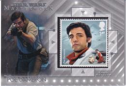 2020 Topps Star Wars Masterwork  Poe Dameron - Poe Dameron Commemorative Stamp Relics