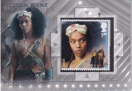 2020 Topps Star Wars Masterwork  Jannah - Jannah Commemorative Stamp Relics