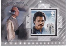2020 Topps Star Wars Masterwork  Lobot - Lando Calrissian Commemorative Stamp Relics