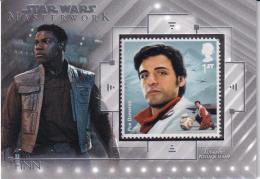 2020 Topps Star Wars Masterwork  Finn - Poe Dameron Commemorative Stamp Relics
