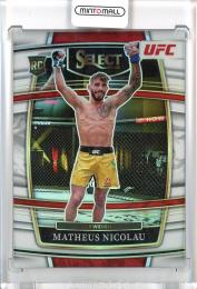 2022 Panini Select UFC  Matheus Nicolau Base Concourse/White Parallel/#83【41/75】