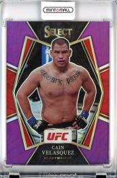 2022 Panini Select UFC  Cain Velasquez Base  Premier Level/ Purple Parallel /#158【55/60】