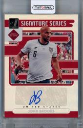 2021-22 Panini Donruss John Brooks Signature Series Auto #44
