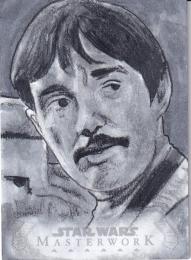 2020 Topps Star Wars Masterwork  Phillip Trujillo Sketch