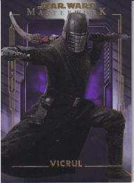2020 Topps Star Wars Masterwork  Vicrul Base Purpleパラレル版 24/50