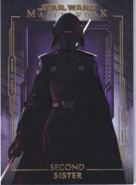 2020 Topps Star Wars Masterwork  Second Sister Base Purpleパラレル版 34/50