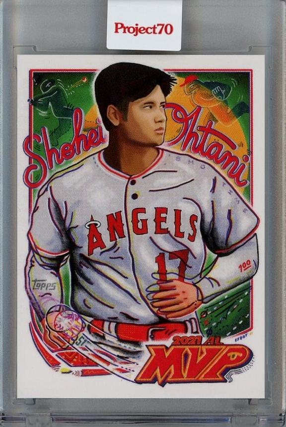 超希少 世界70枚限定】大谷翔平 MLB 2021 Topps Project70 #437 