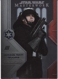 2020 Topps Star Wars Masterwork  Imperial Navy Trooper Troopers of the Galactic Empire Rainbow Foilパラレル版 273/299