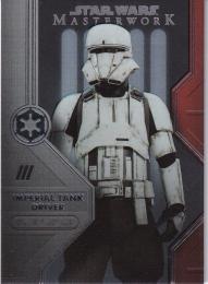 2020 Topps Star Wars Masterwork  Imperial Tank Driver Troopers of the Galactic Empire Rainbow Foilパラレル版 207/299