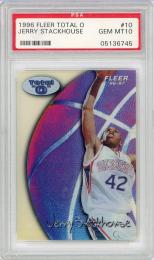 1996-97 Fleer Jerry Stackhouse Total O PSA10　※状態要確認