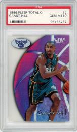 1996-97 Fleer Grant Hill Total O PSA10