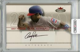 【状態若干難あり】2003 FLEER Mystique  Corey Patterson Autograph 18/50