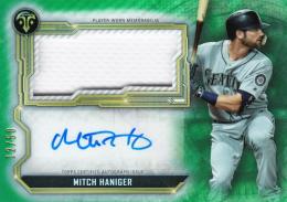 2020 TOPPS Triple Threads Mitch Haniger Triple Threads Autographs Single Jumbo Reic Emerald 50枚限定 /12