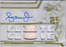 2020 TOPPS Triple Threads Andruw Jones Triple Threads Autograph Relic Printing Plates 1枚限定 /1