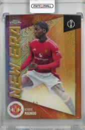 2024-25 Topps UEFA Club Competitions Kobbie Mainoo New Era Gold Foil #NE-18 【13/50】 Manchester United