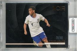 2024-25 Panini Noir FIFA Tyler Adams Horizontal #163 ※へこみあり【78/80】 United States