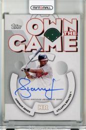 2024 Topps Archives Andruw Jones '06 Own the Game Autographs #06OGAAJ