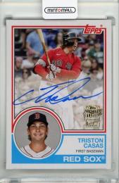 2024 Topps Archives Triston Casas '83 Fan Favorites Autographs #83FFTC