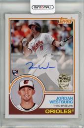 2024 Topps Archives Jordan Westburg 83 Fan Favorites Autographs RC #83FFJW