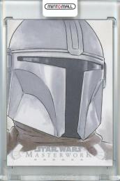 2020 Topps Star Wars Masterwork Jude Gallagher Sketch / Mandalorian【1/1】