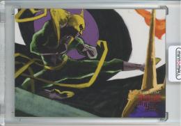2023 Fleer Ultra Marvel Midnight Sons  Iron Fist 3×3 Connected Image