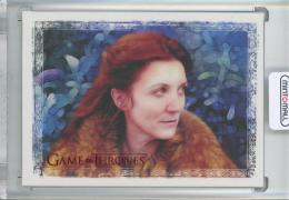 2023 Rittenhouse Game of Thrones Art & Images  Catelyn Stark Base #61 Red Parallels 40/50