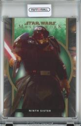 2022 Topps Star Wars Masterwork  Ninth Sister Base #87 Green Parallels 76/99