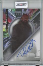 2022 Topps Star Wars Masterwork  Tait Fletcher as Alpha Trawler Autographs