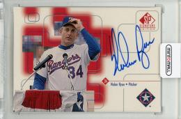 1999 UPPER DECK SP Signature Nolan Ryan Autographs #NR Texas Rangers