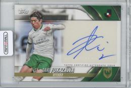 2024 TOPPS Jリーグ フラッグシップ 深澤大輝  (東京ヴェルディ)  直筆サインカード