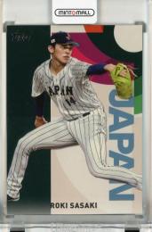 2023 Topps Japan Edition Roki Sasaki WBC Japanese National Team #WBC13