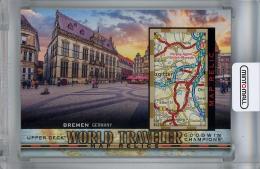 2022 Upper Deck Goodwin Champions  Bremen, Germany World Traveler Map Relics #338 ※角つぶれあり