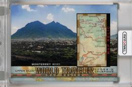 2022 Upper Deck Goodwin Champions  Monterrey, Mexico World Traveler Map Relics #332 ※傷、白かけあり