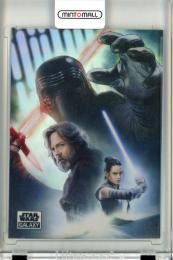 2021 Topps Chrome Star Wars Galaxy  Light Rises To Meet Dark #96 Refractor