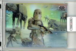 2021 Topps Chrome Star Wars Galaxy  The Empire On Hoth #43 Refractor